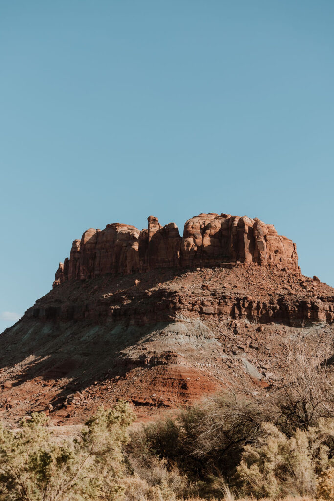 red rock in the Moab desert captured by a Moab photographer