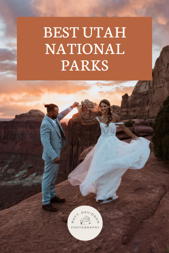 utah national park wedding