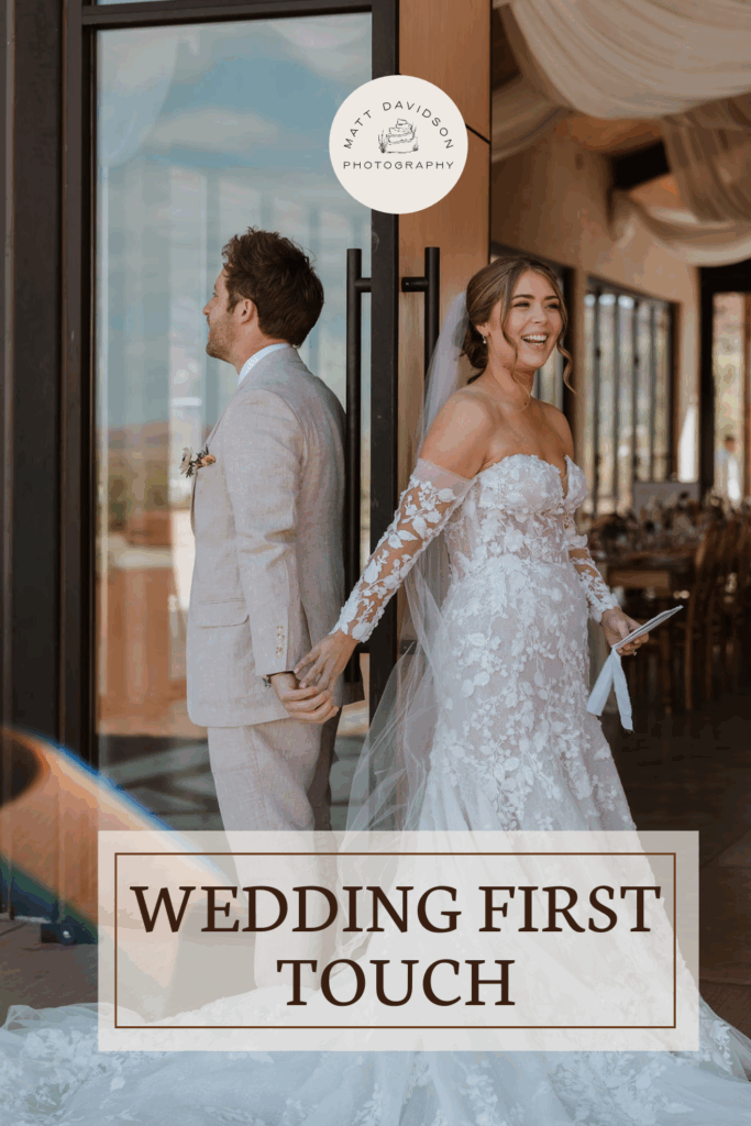 wedding first touch